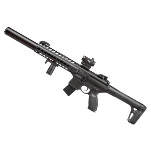 Пневматическая винтовка Sig Sauer MCX BLK-R (коллиматор)