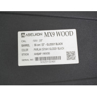 Пневматическая винтовка Aselkon MX-9 Sniper Wood (дерево, PCP, 3 Дж) 5,5 мм