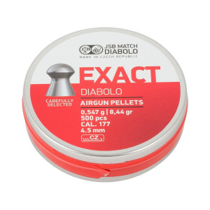 Пули JSB Exact Diabolo 4,5 мм, 0,547 грамм, 500 штук